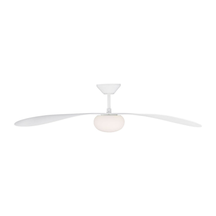 Visual Comfort Fan Canada - 3DPSM58RZWD - 58" Ceiling Fan - Drape Smart 58 LED - Matte White