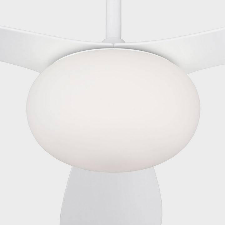 Visual Comfort Fan Canada - 3DPSM58RZWD - 58" Ceiling Fan - Drape Smart 58 LED - Matte White