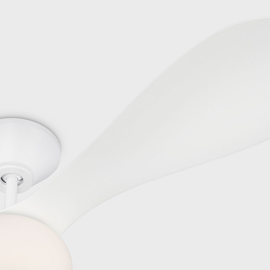 Visual Comfort Fan Canada - 3DPSM58RZWD - 58" Ceiling Fan - Drape Smart 58 LED - Matte White
