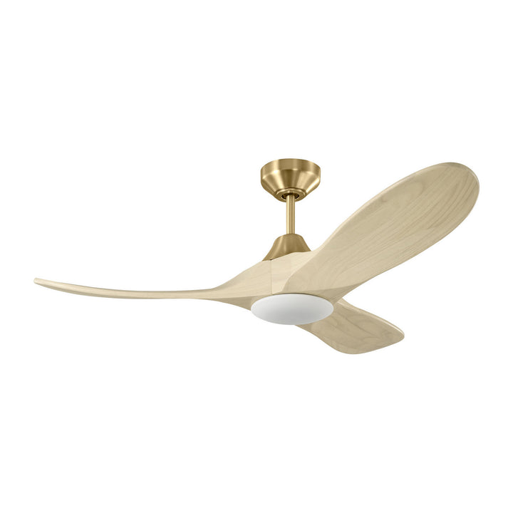 Visual Comfort Fan Canada - 3MAVSM44BBSWWOD - 44" Ceiling Fan - Maverick - Burnished Brass