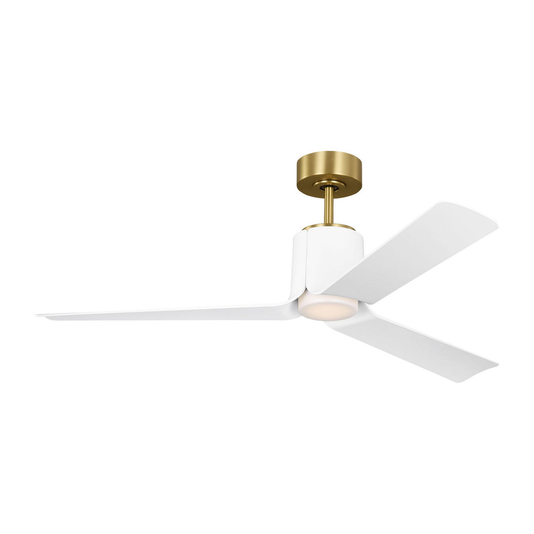 Visual Comfort Fan Canada - 3PESM52BBSD - 52" Ceiling Fan - Peel - Burnished Brass
