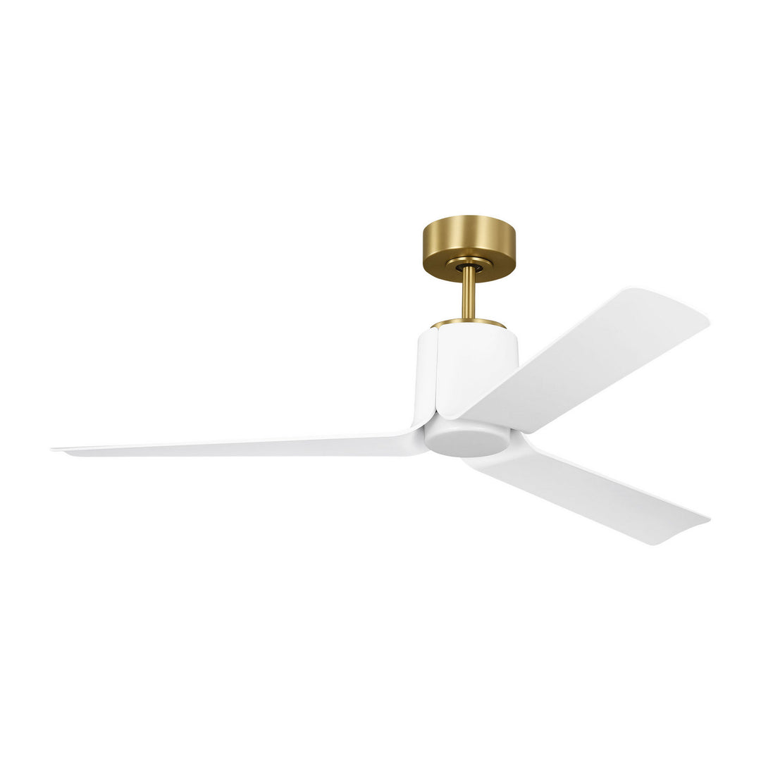 Visual Comfort Fan Canada - 3PESM52BBSD - 52" Ceiling Fan - Peel - Burnished Brass