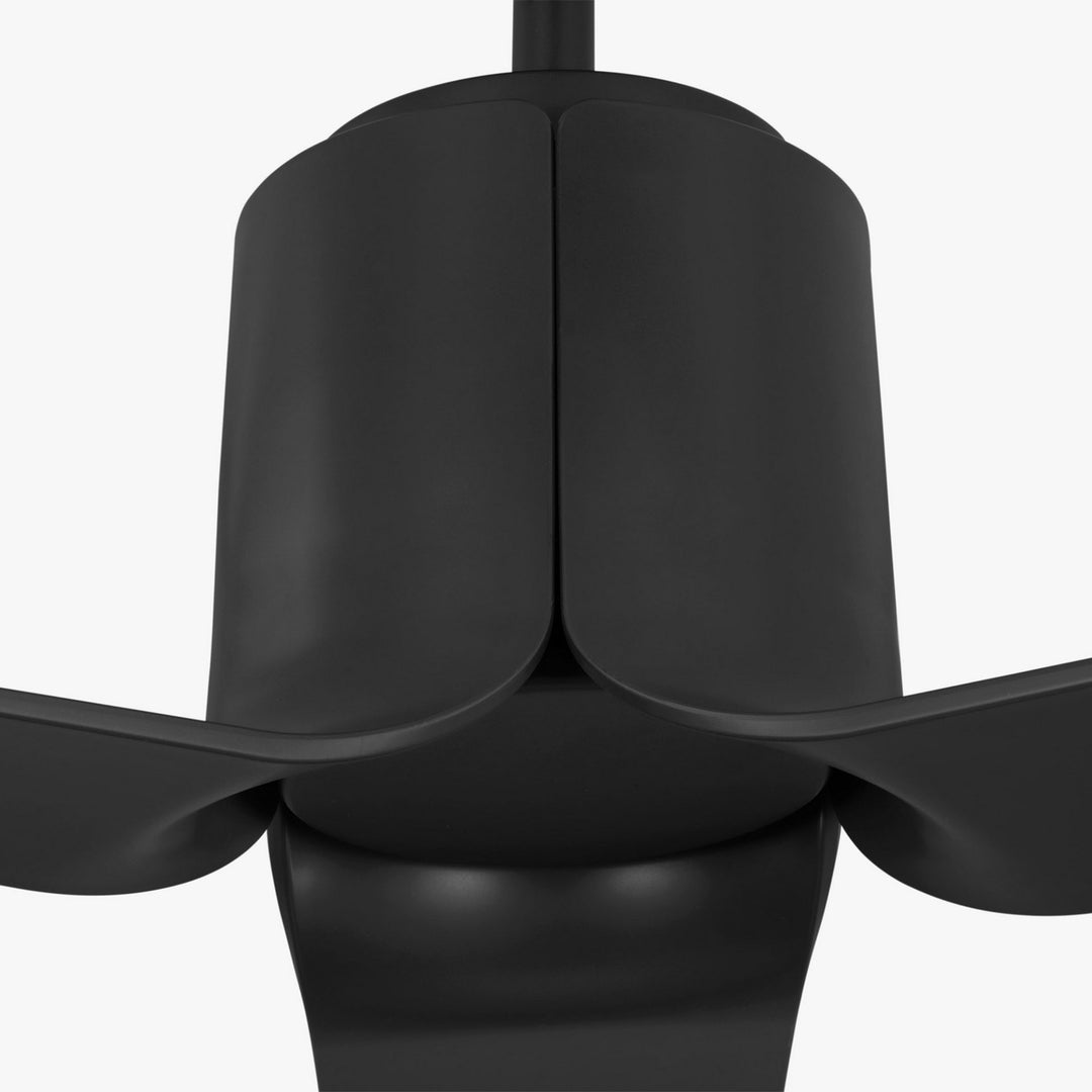 Visual Comfort Fan Canada - 3PESM52MBKD - 52" Ceiling Fan - Peel - Midnight Black