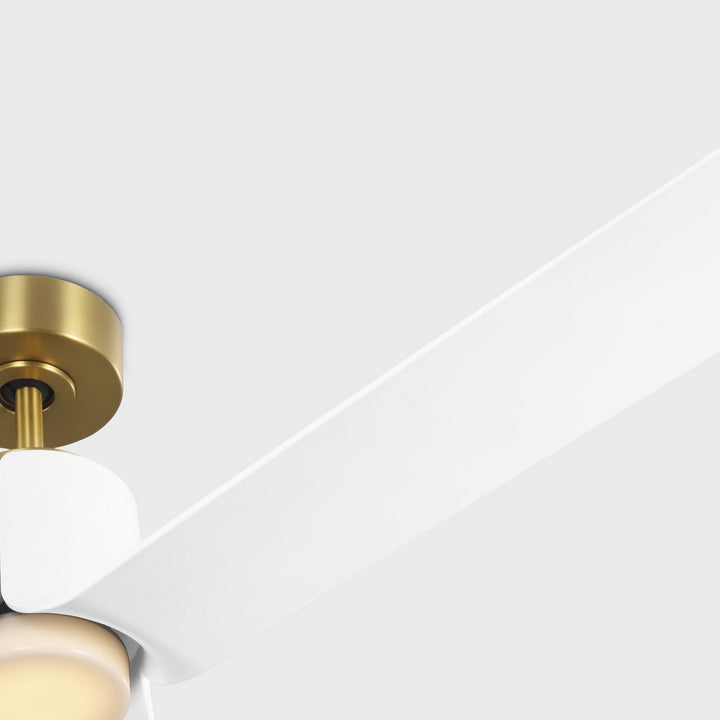 Visual Comfort Fan Canada - 3PESM66BBSD - 66" Ceiling Fan - Peel - Burnished Brass