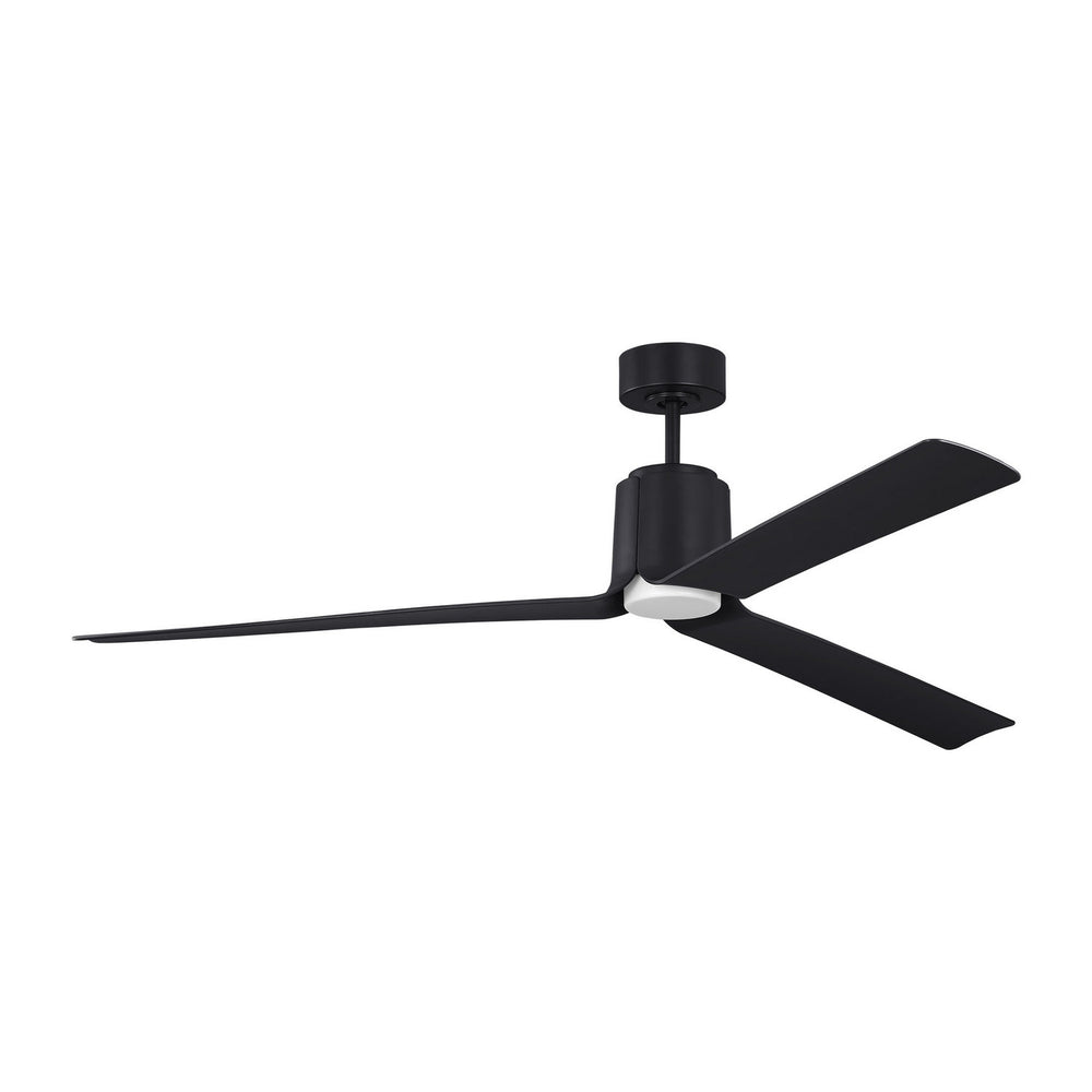 Visual Comfort Fan Canada - 3PESM66MBKD - 66" Ceiling Fan - Peel - Midnight Black