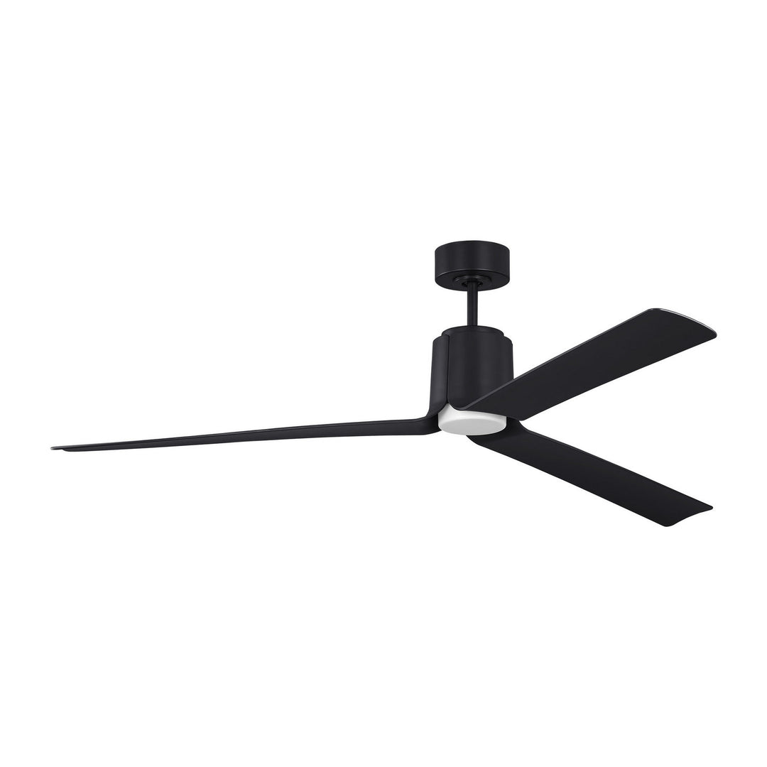 Visual Comfort Fan Canada - 3PESM66MBKD - 66" Ceiling Fan - Peel - Midnight Black