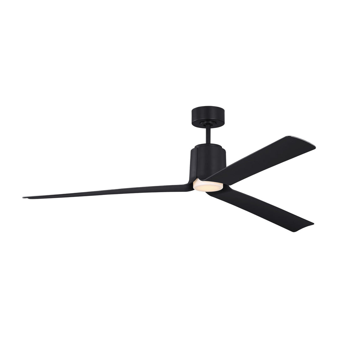 Visual Comfort Fan Canada - 3PESM66MBKD - 66" Ceiling Fan - Peel - Midnight Black