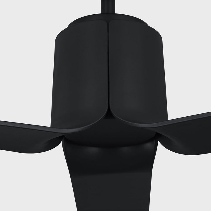 Visual Comfort Fan Canada - 3PESM66MBKD - 66" Ceiling Fan - Peel - Midnight Black