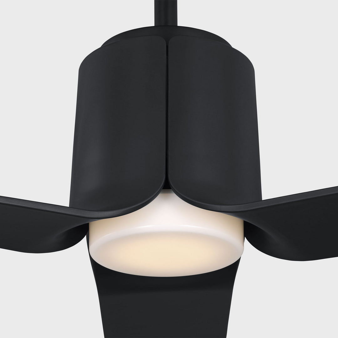 Visual Comfort Fan Canada - 3PESM66MBKD - 66" Ceiling Fan - Peel - Midnight Black