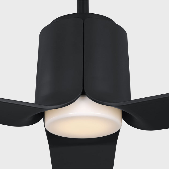 Visual Comfort Fan Canada - 3PESM66MBKD - 66" Ceiling Fan - Peel - Midnight Black
