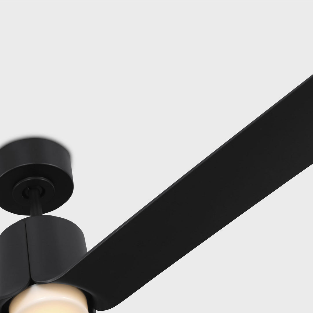 Visual Comfort Fan Canada - 3PESM66MBKD - 66" Ceiling Fan - Peel - Midnight Black