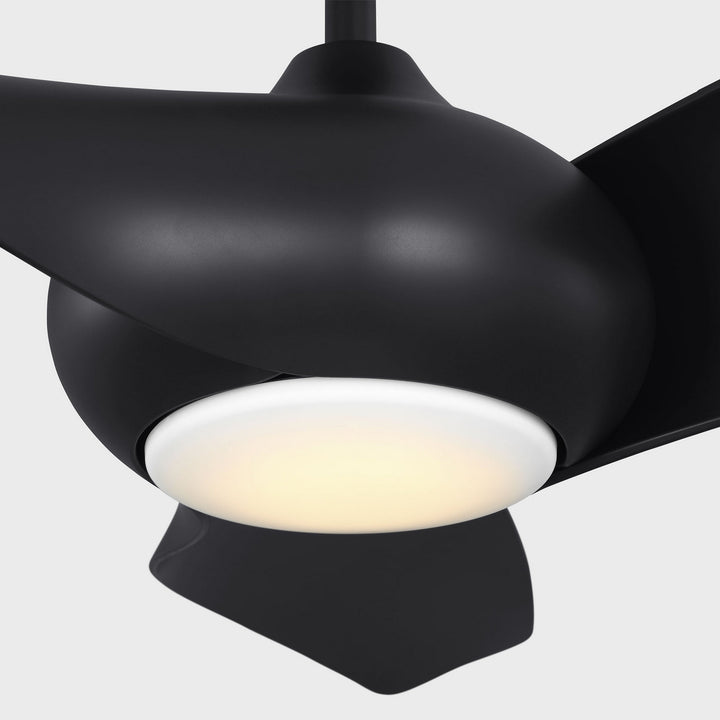 Visual Comfort Fan Canada - 3TNSM52MBKD - 52" Ceiling Fan - Topan - Midnight Black