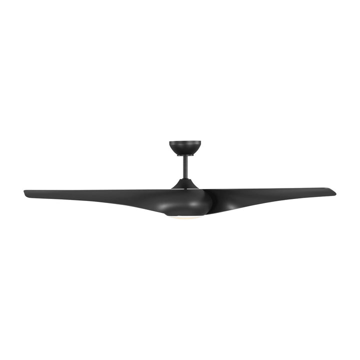 Visual Comfort Fan Canada - 3TNSM60MBKD - 60" Ceiling Fan - Topan - Midnight Black