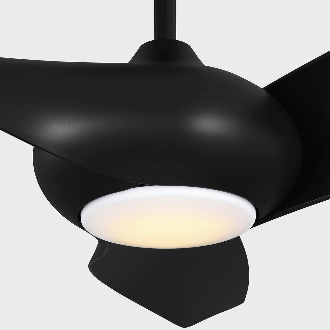 Visual Comfort Fan Canada - 3TNSM60MBKD - 60" Ceiling Fan - Topan - Midnight Black