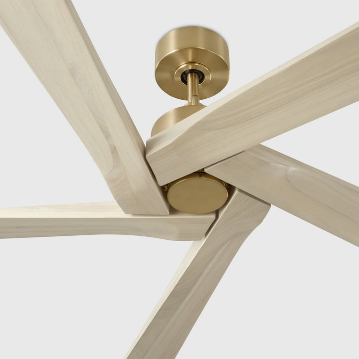 Visual Comfort Fan Canada - 5ASPR56BBSWWO - 56" Ceiling Fan - Aspen - Burnished Brass