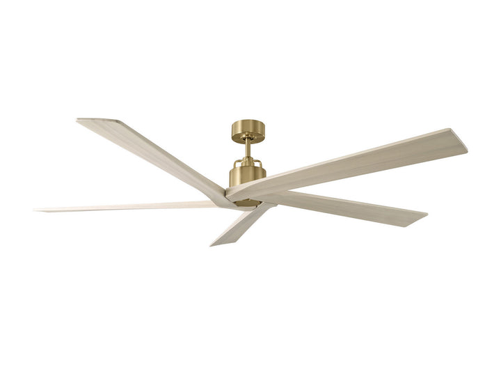 Visual Comfort Fan Canada - 5ASPR70BBSWWO - 70" Ceiling Fan - Aspen - Burnished Brass