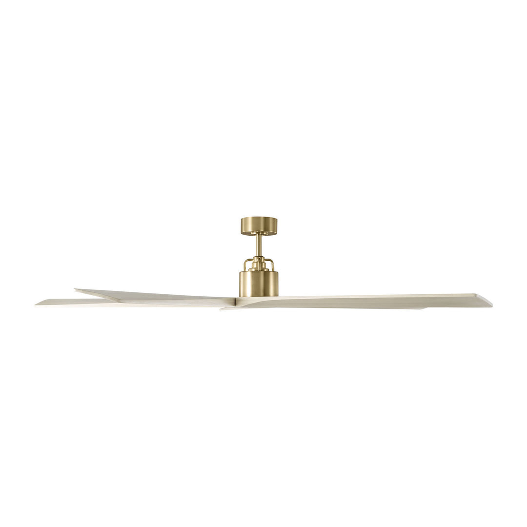 Visual Comfort Fan Canada - 5ASPR70BBSWWO - 70" Ceiling Fan - Aspen - Burnished Brass