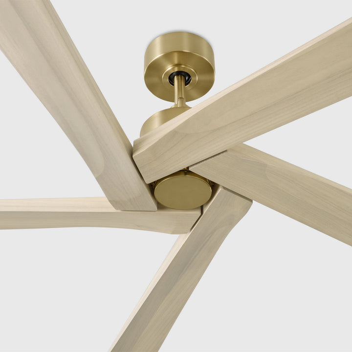 Visual Comfort Fan Canada - 5ASPR70BBSWWO - 70" Ceiling Fan - Aspen - Burnished Brass
