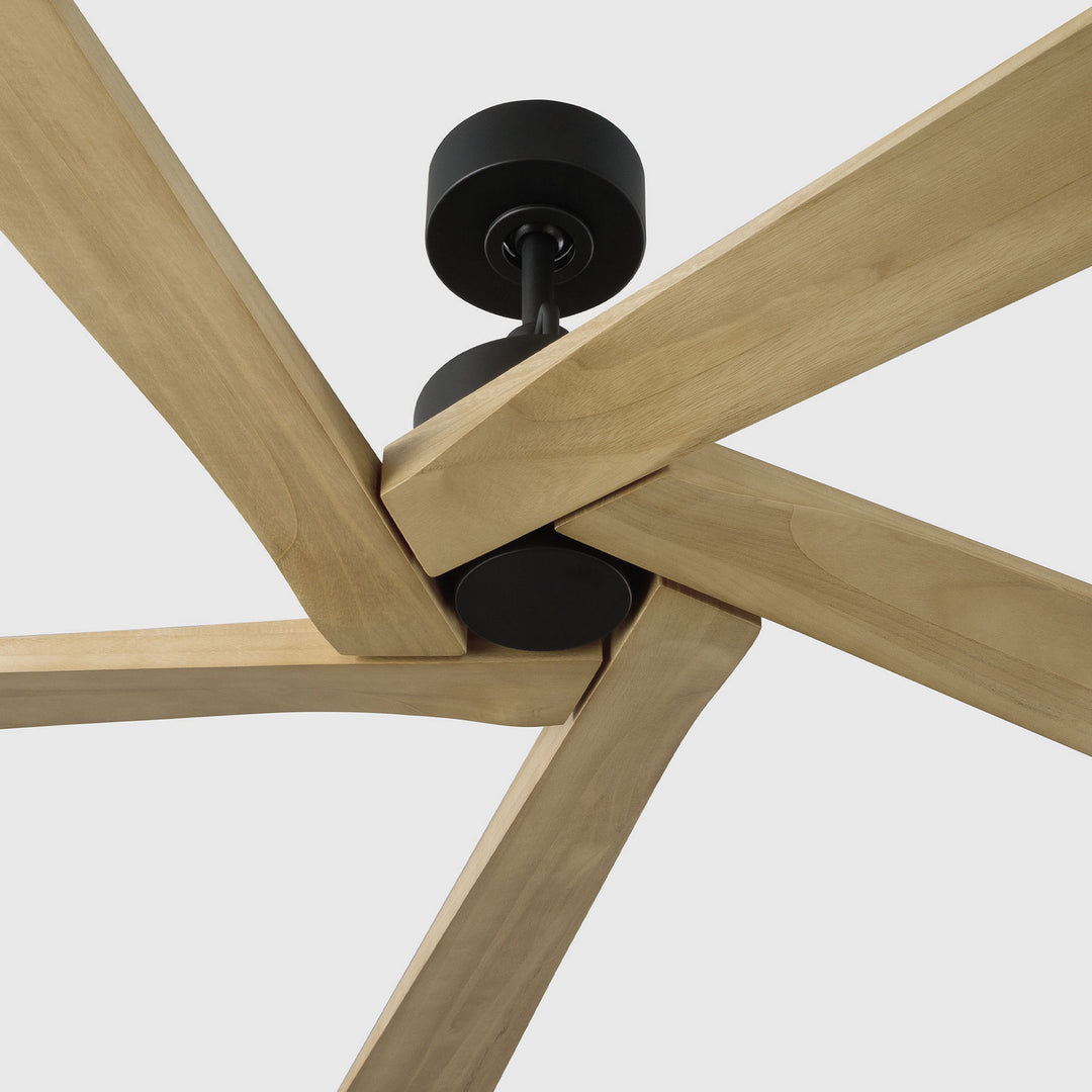 Visual Comfort Fan Canada - 5ASPR70MBKNH - 70" Ceiling Fan - Aspen - Midnight Black