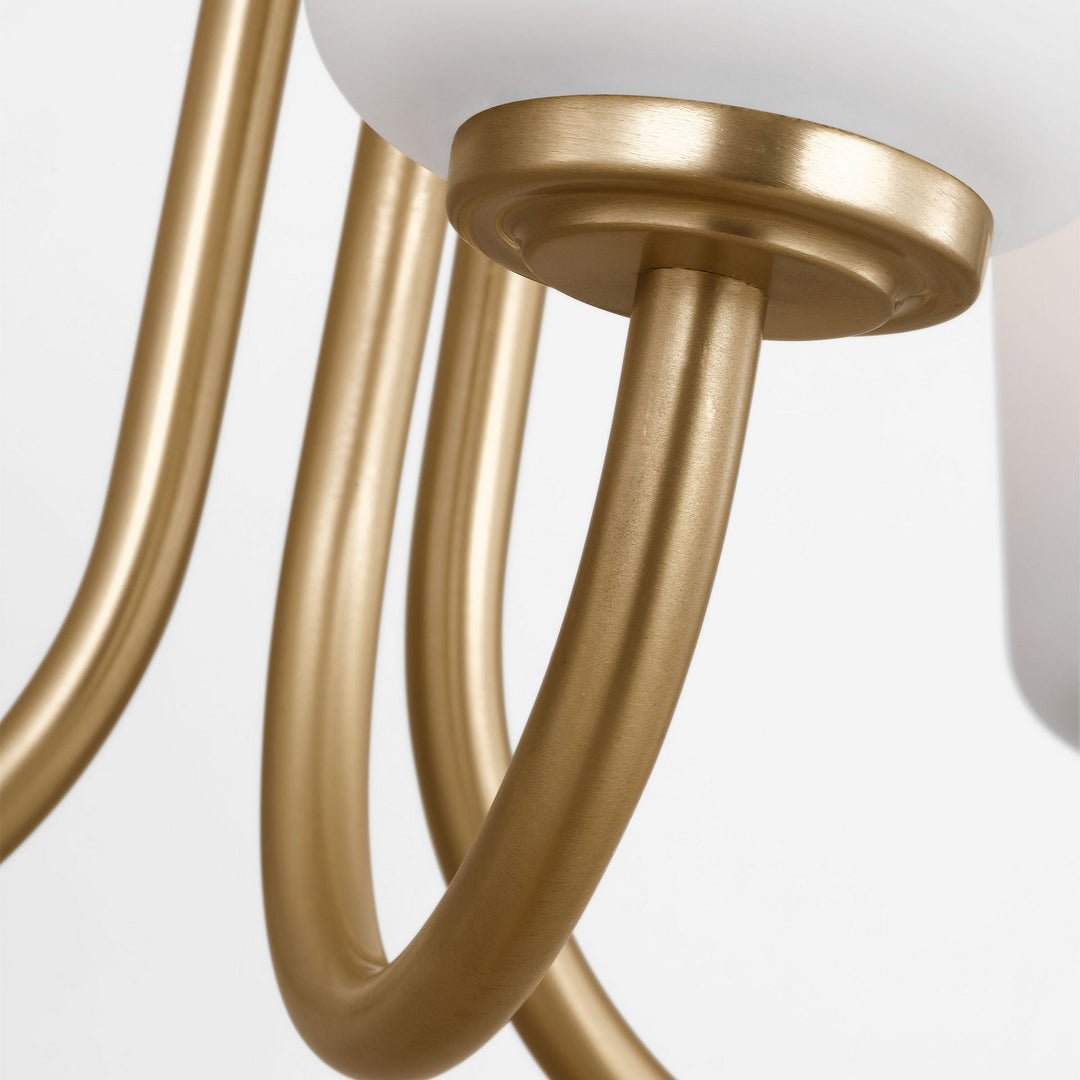 Generation Lighting Canada - GLC1123SB - Three Light Chandelier - Miles - Satin Brass