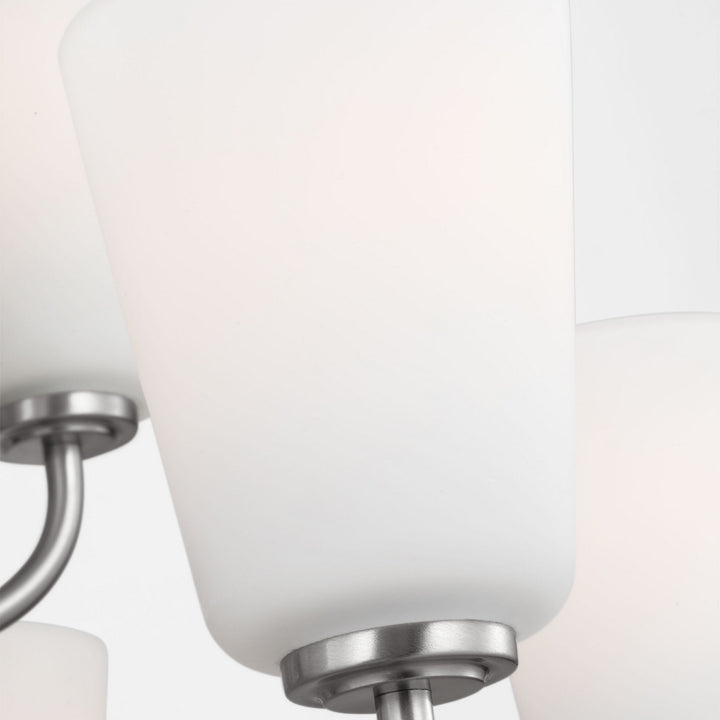 Generation Lighting Canada - GLC1139BS - Nine Light Chandelier - Miles - Brushed Nickel