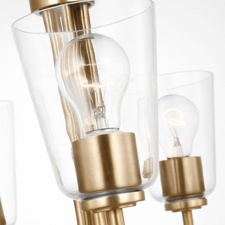 Generation Lighting Canada - GLC1145SB - Five Light Chandelier - Miles - Satin Brass