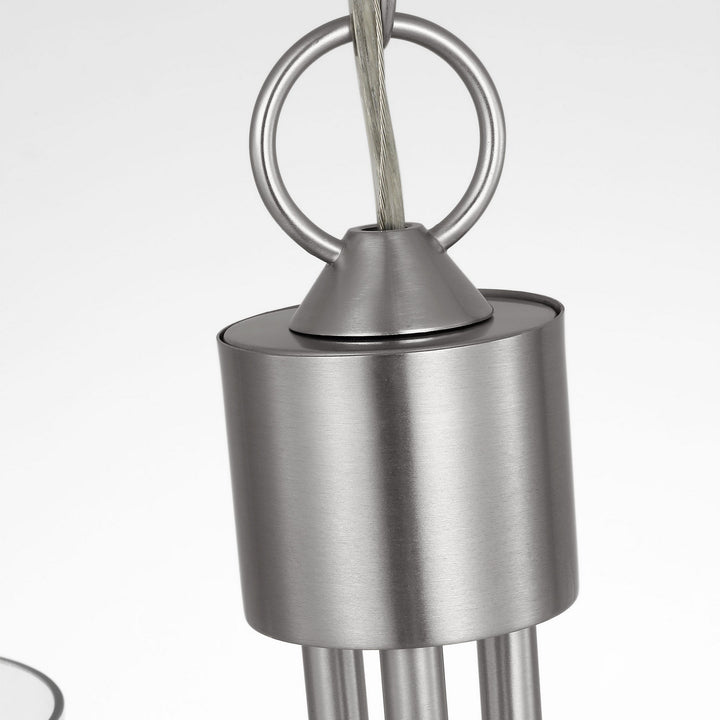 Generation Lighting Canada - GLC1153BS - Three Light Chandelier - Miles - Brushed Nickel