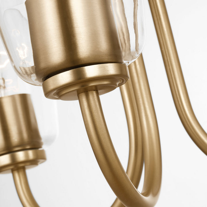 Generation Lighting Canada - GLC1153SB - Three Light Chandelier - Miles - Satin Brass