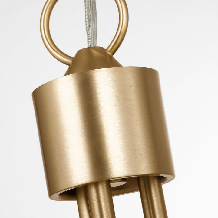 Generation Lighting Canada - GLC1153SB - Three Light Chandelier - Miles - Satin Brass