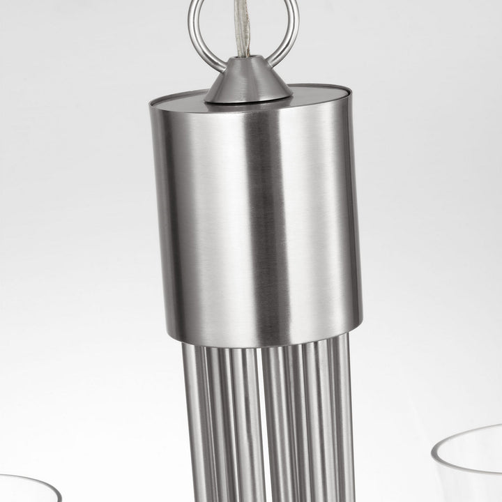 Generation Lighting Canada - GLC1169BS - Nine Light Chandelier - Miles - Brushed Nickel