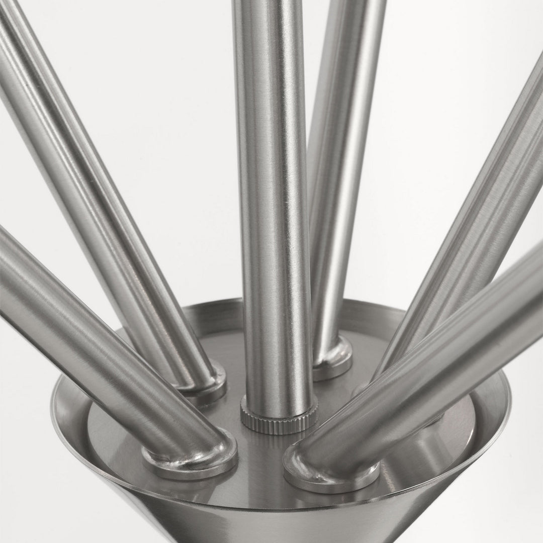 Generation Lighting Canada - GLC1255BS - Chandelier - Werley - Brushed Nickel