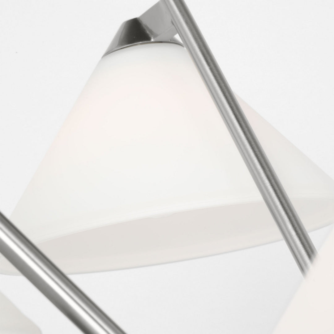 Generation Lighting Canada - GLC1255BS - Chandelier - Werley - Brushed Nickel