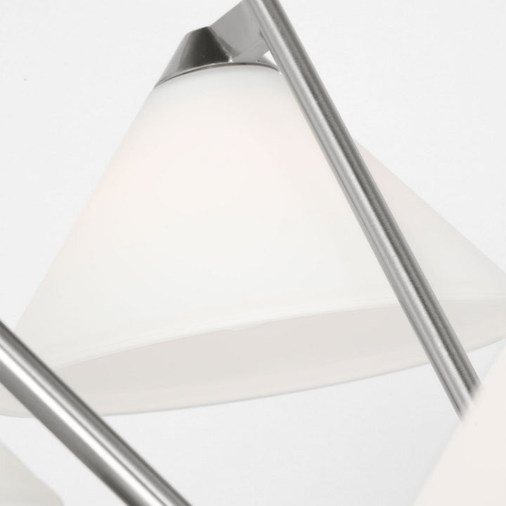 Generation Lighting Canada - GLC1255BS - Chandelier - Werley - Brushed Nickel