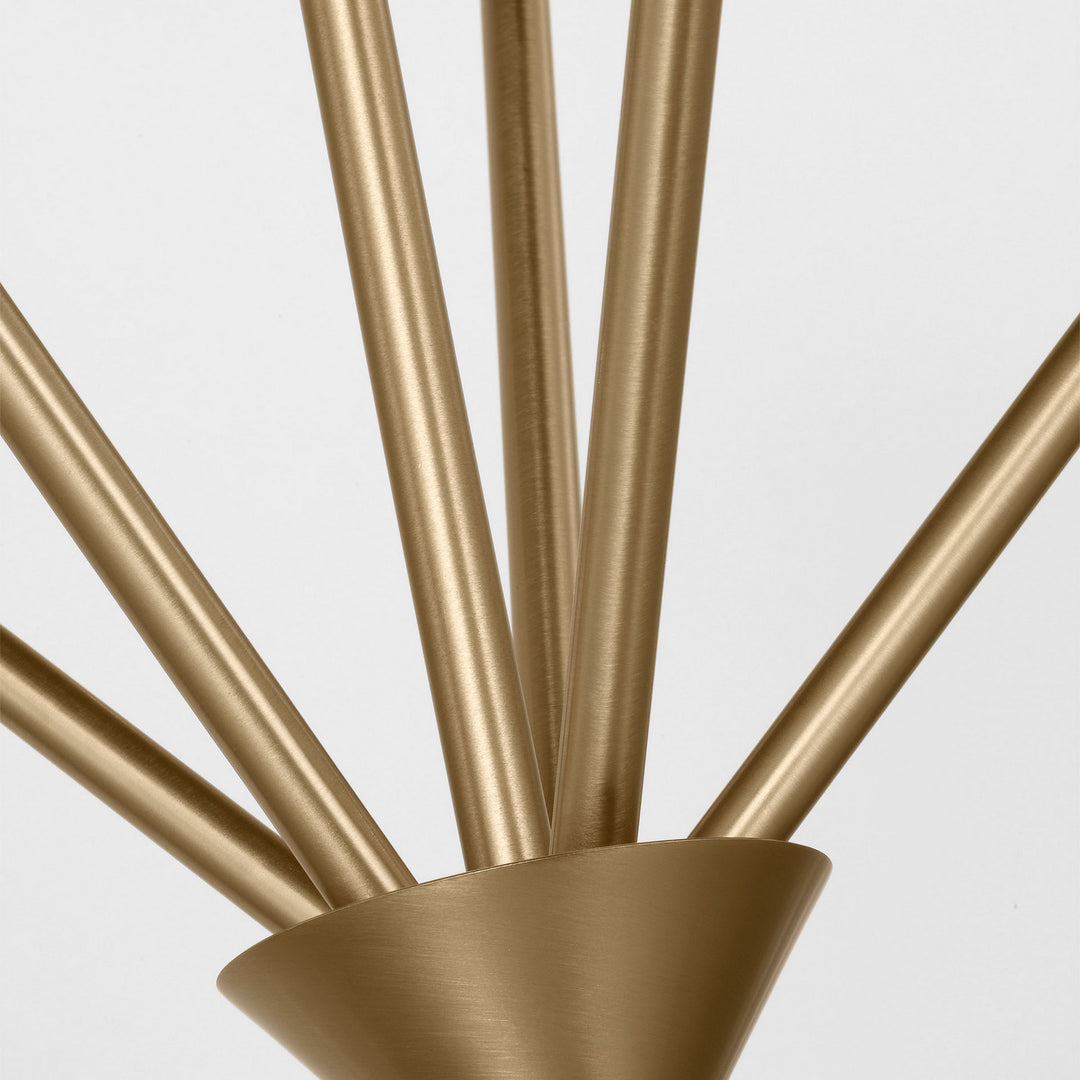 Generation Lighting Canada - GLC1255SB - Chandelier - Werley - Satin Brass