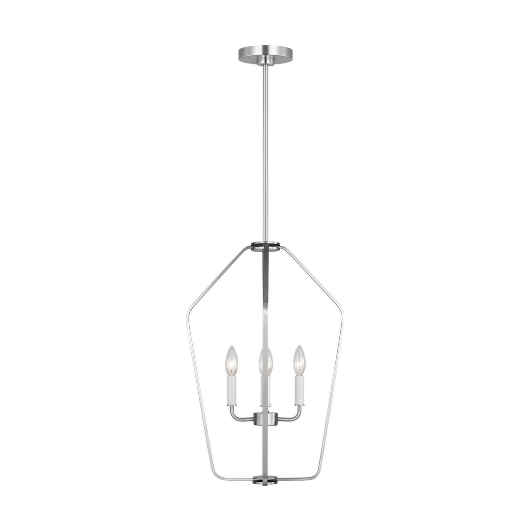 Generation Lighting Canada - GLC1264BS - Four Light Chandelier - Kennan - Brushed Nickel
