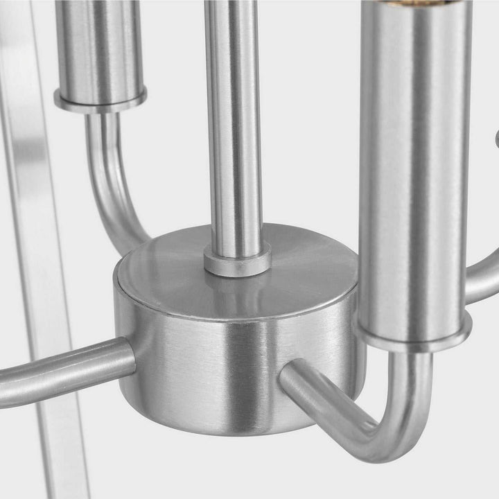 Generation Lighting Canada - GLC1264BS - Four Light Chandelier - Kennan - Brushed Nickel