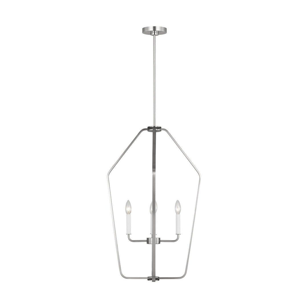 Generation Lighting Canada - GLC1274BS - Four Light Chandelier - Kennan - Brushed Nickel