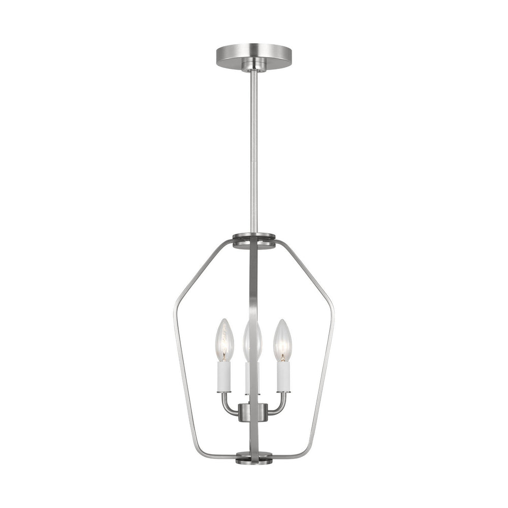 Generation Lighting Canada - GLC1283BS - Three Light Chandelier - Kennan - Brushed Nickel
