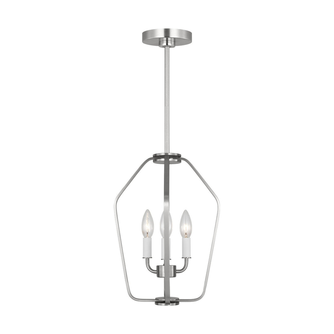 Generation Lighting Canada - GLC1283BS - Three Light Chandelier - Kennan - Brushed Nickel