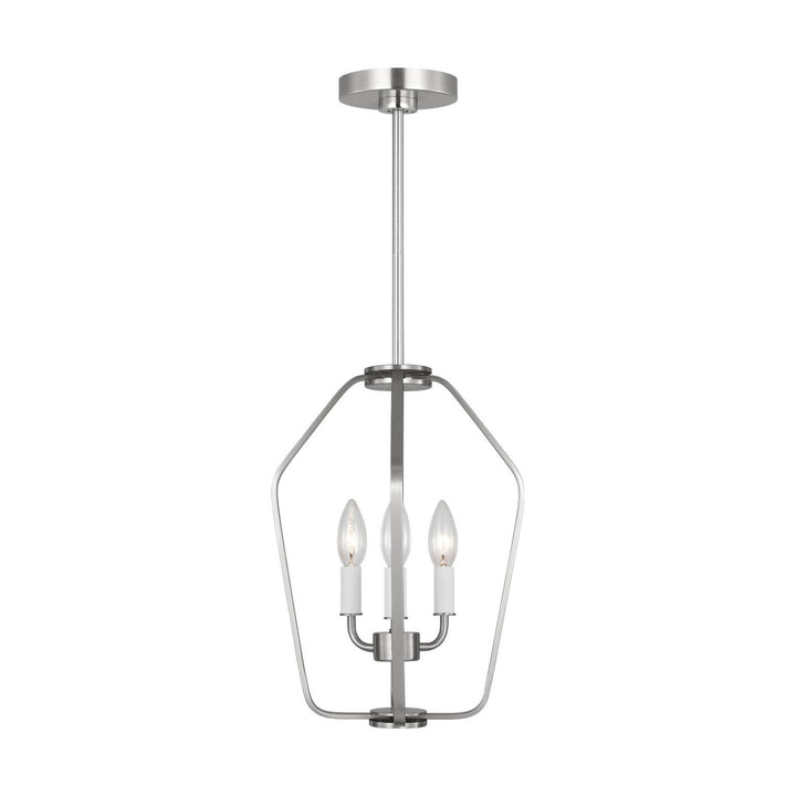 Generation Lighting Canada - GLC1283BS - Three Light Chandelier - Kennan - Brushed Nickel