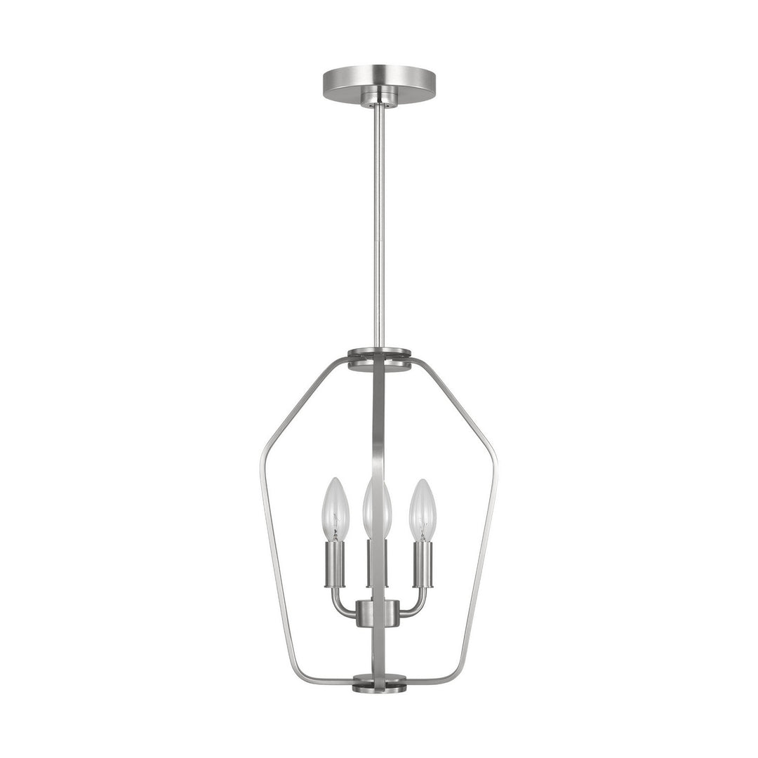 Generation Lighting Canada - GLC1283BS - Three Light Chandelier - Kennan - Brushed Nickel