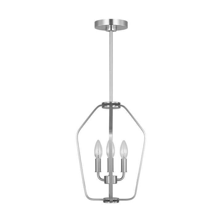 Generation Lighting Canada - GLC1283BS - Three Light Chandelier - Kennan - Brushed Nickel