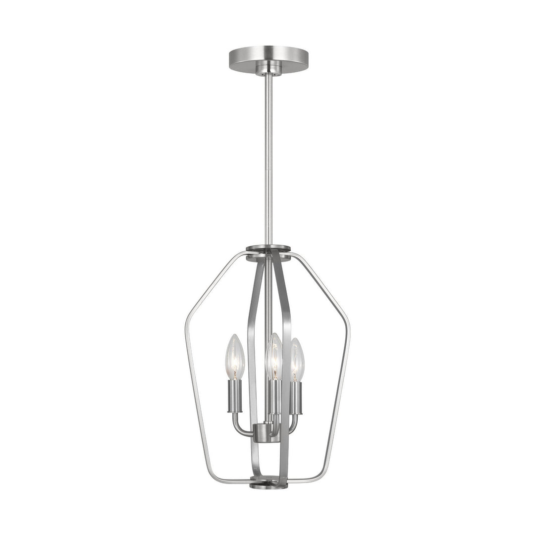 Generation Lighting Canada - GLC1283BS - Three Light Chandelier - Kennan - Brushed Nickel