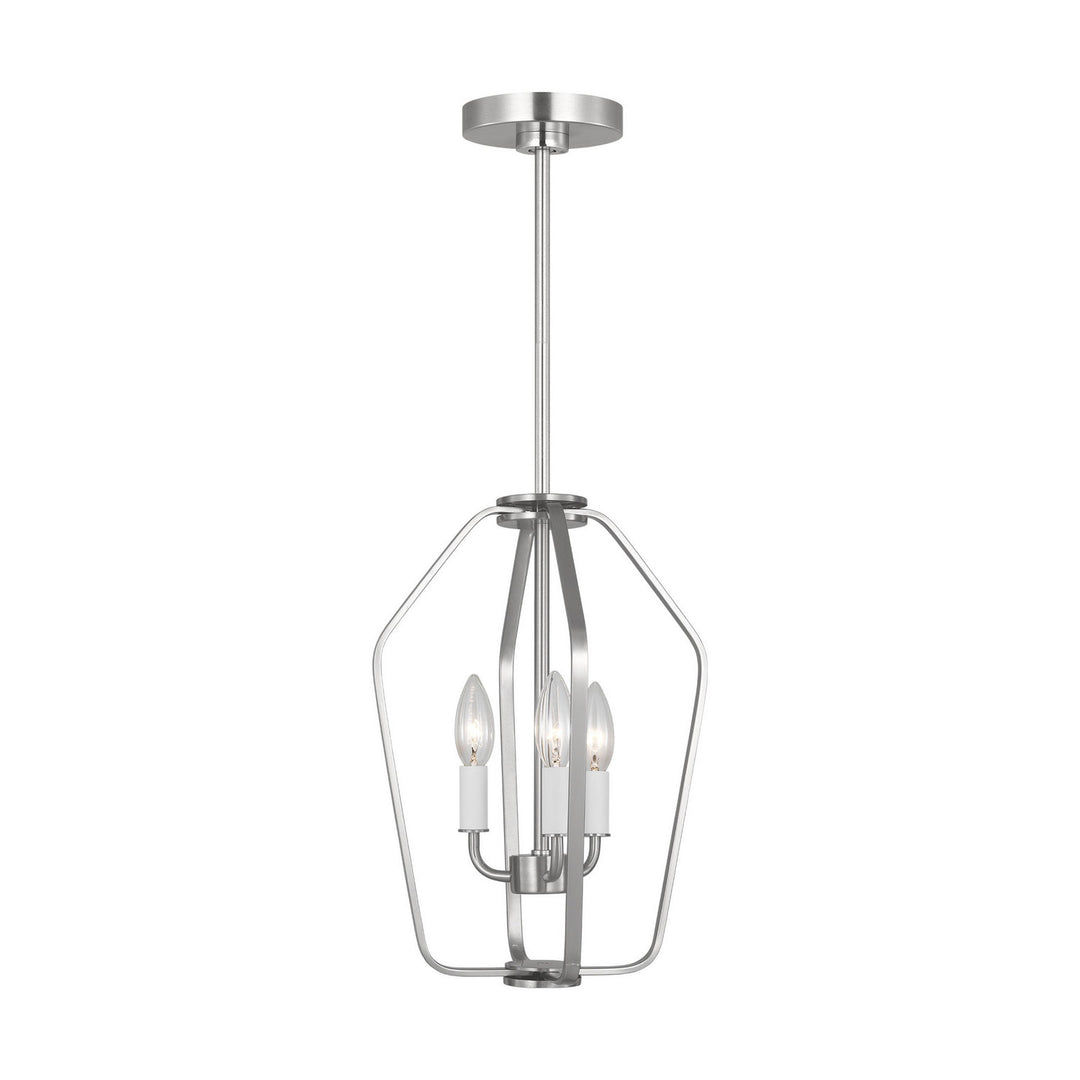 Generation Lighting Canada - GLC1283BS - Three Light Chandelier - Kennan - Brushed Nickel