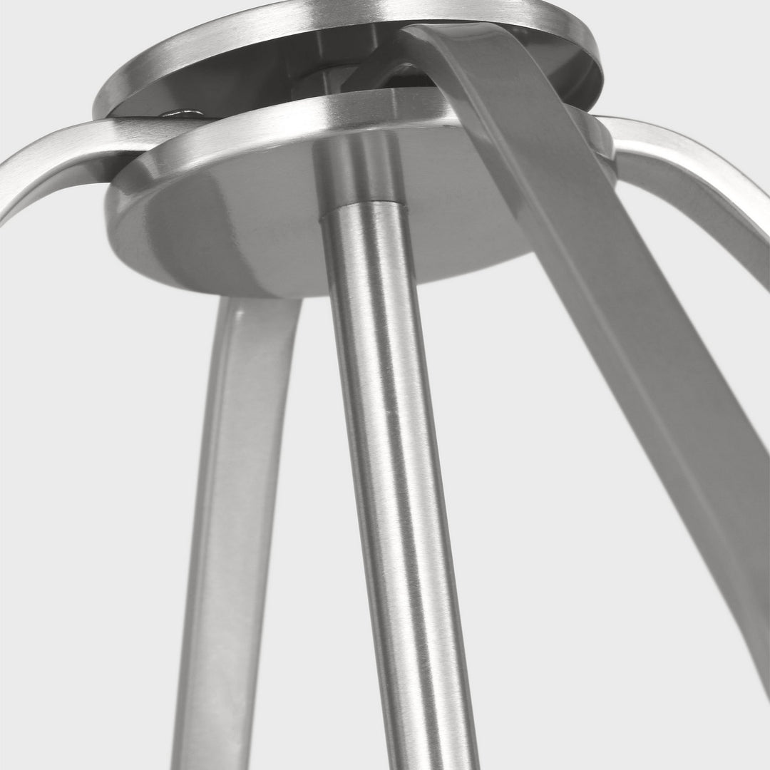 Generation Lighting Canada - GLC1283BS - Three Light Chandelier - Kennan - Brushed Nickel