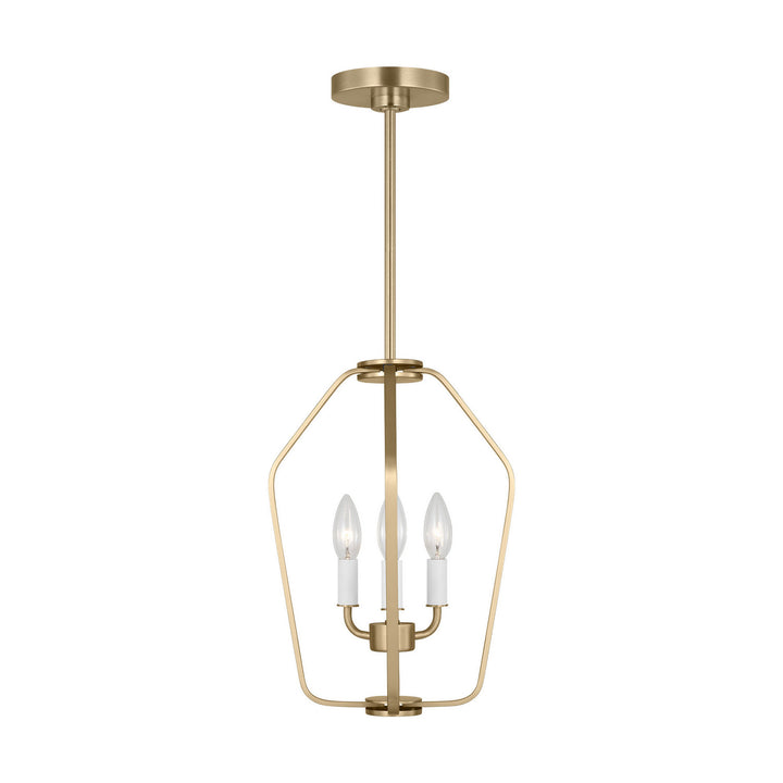 Generation Lighting Canada - GLC1283SB - Three Light Chandelier - Kennan - Satin Brass