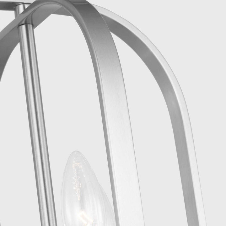 Generation Lighting Canada - GLC1293BS - Three Light Chandelier - Loretto - Brushed Nickel