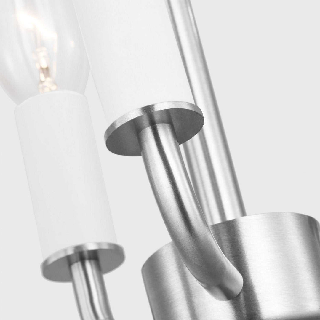 Generation Lighting Canada - GLC1293BS - Three Light Chandelier - Loretto - Brushed Nickel