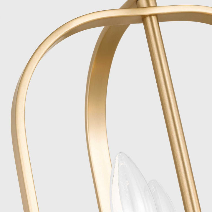 Generation Lighting Canada - GLC1293SB - Three Light Chandelier - Loretto - Satin Brass