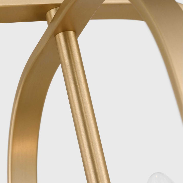 Generation Lighting Canada - GLC1293SB - Three Light Chandelier - Loretto - Satin Brass